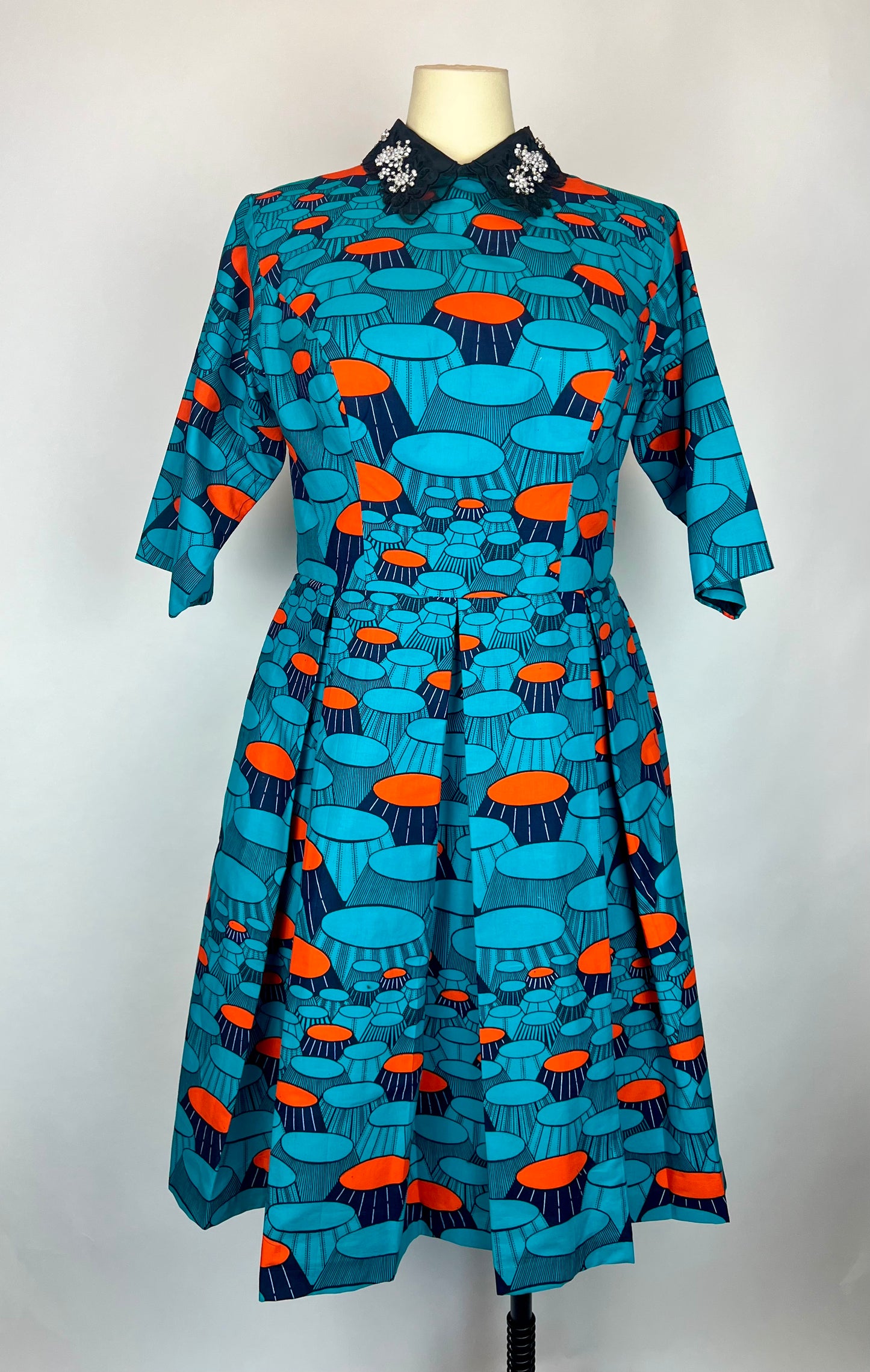 Akanimo African Print Ankara Dress