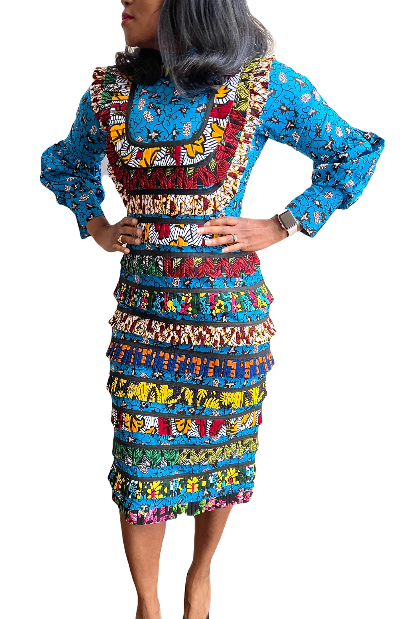 Mayen African Print Ankara Dress