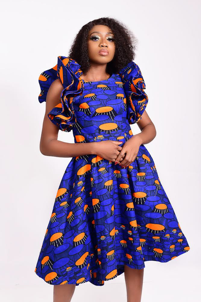 Eme African Print Ankara Dress