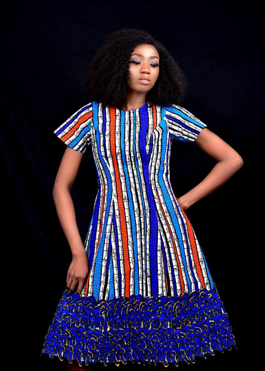 Affiong African Print Ankara Dress