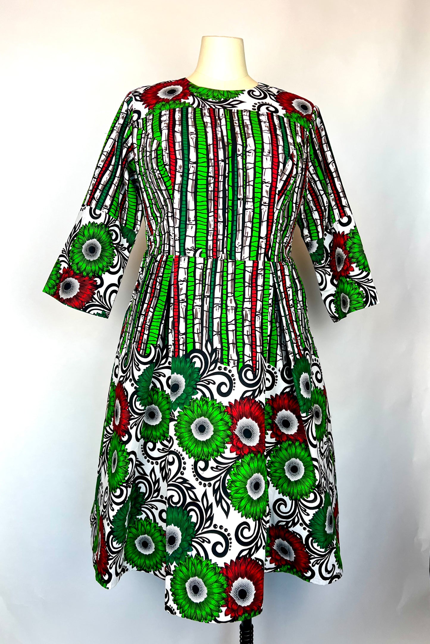 Ofonime African Print Ankara Dress