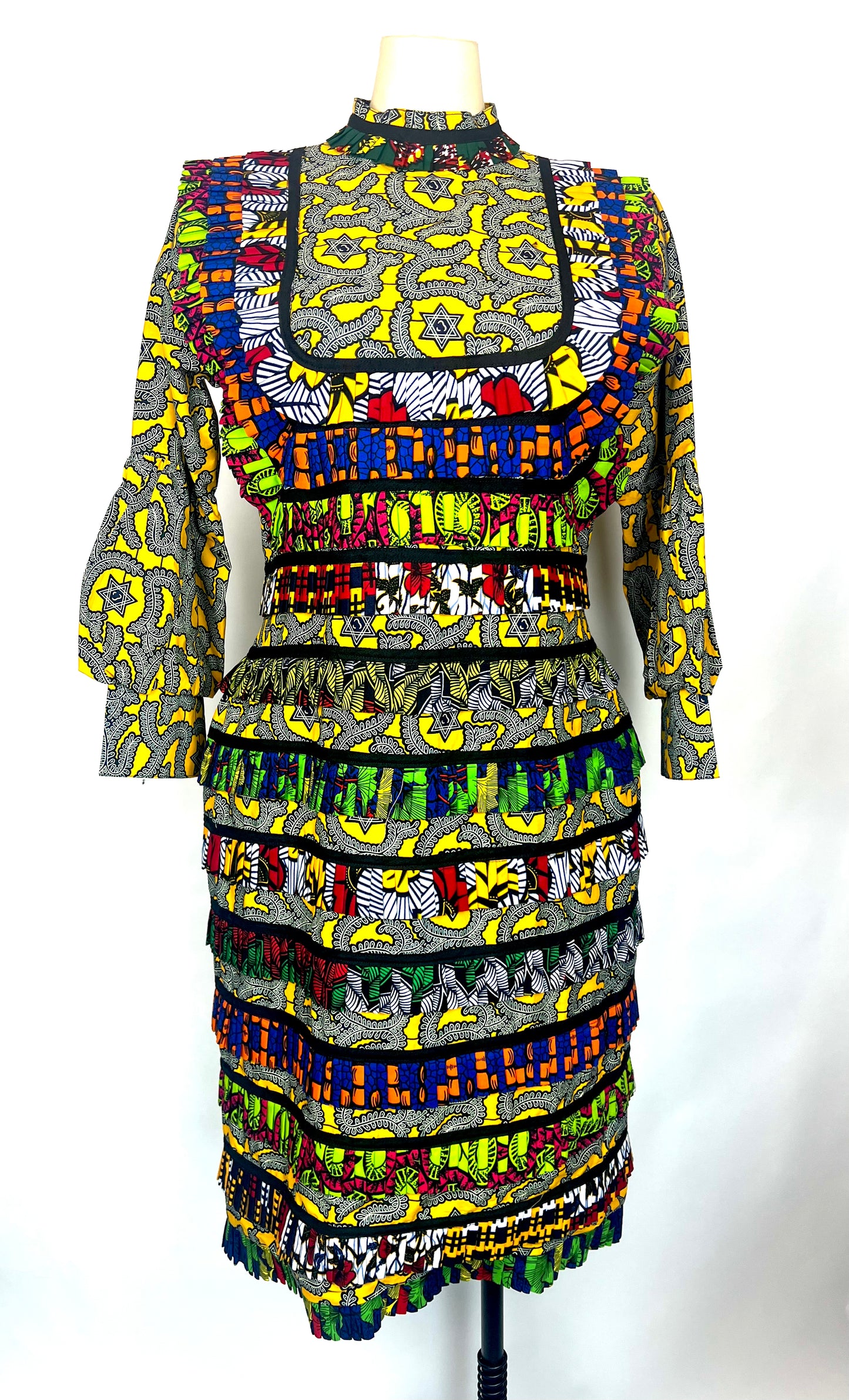 Mayen African Print Ankara Dress