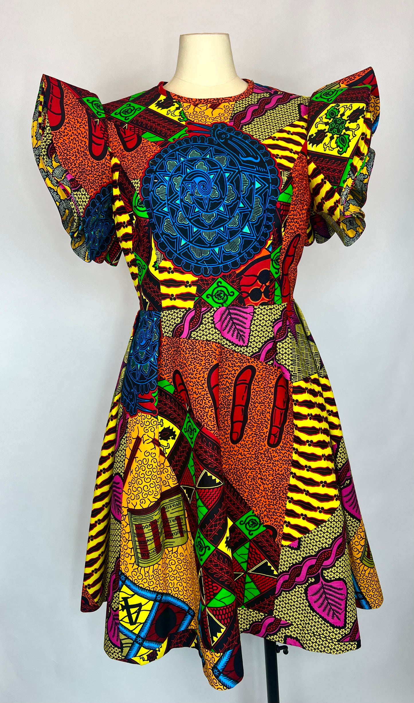 Eme African Print Ankara Dress