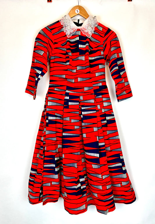 Akanimo African Print Ankara Dress