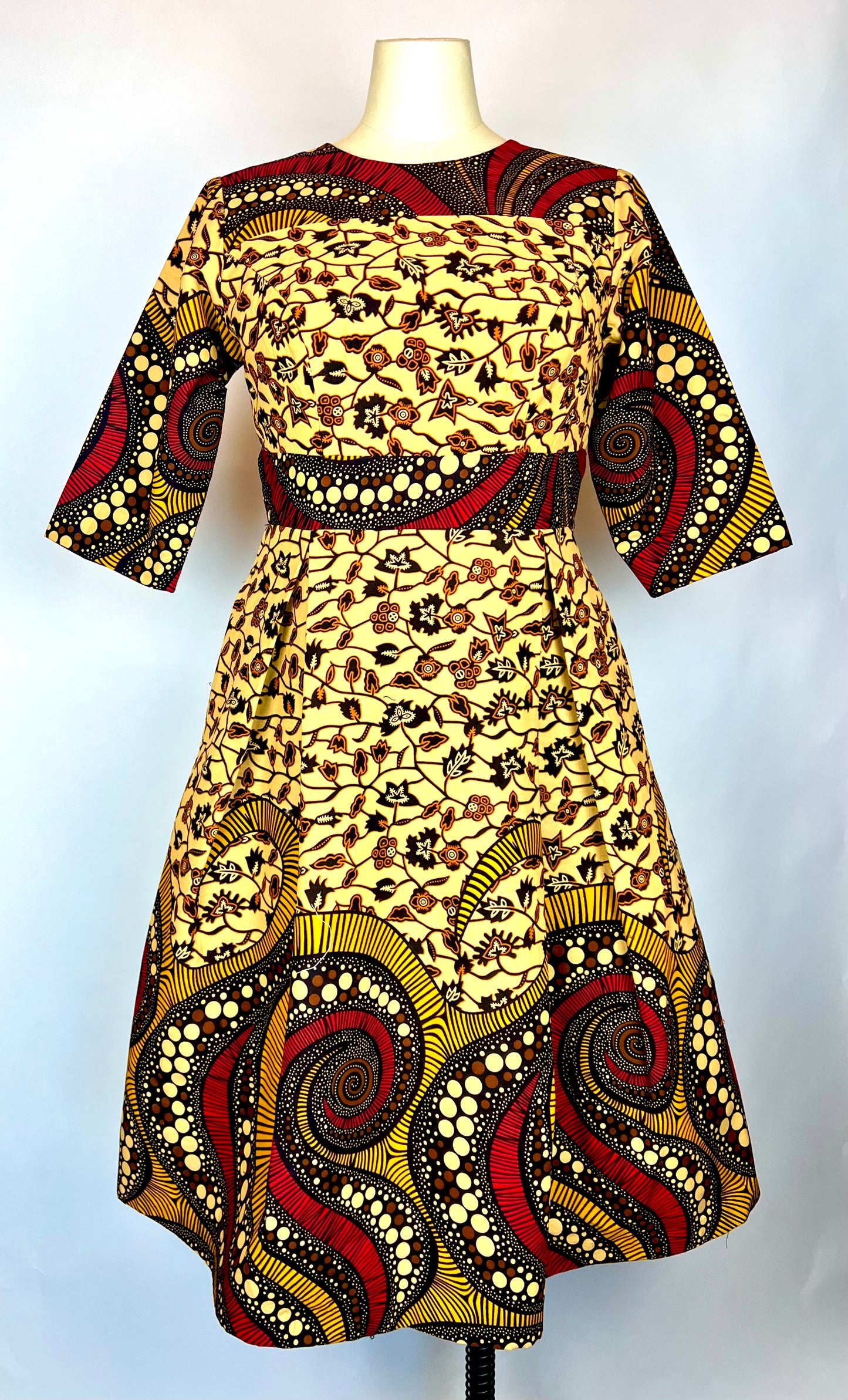 Ofonime African Print Ankara Dress