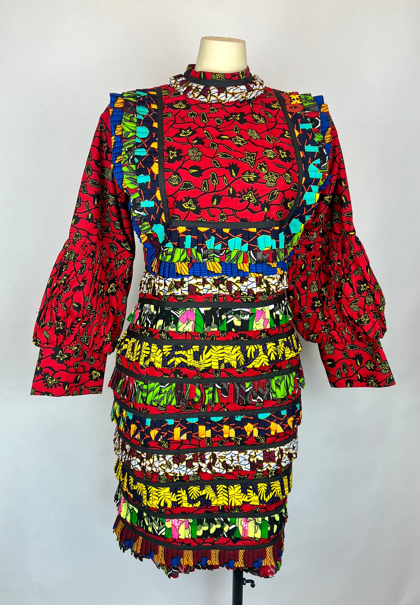 Mayen African Print Ankara Dress