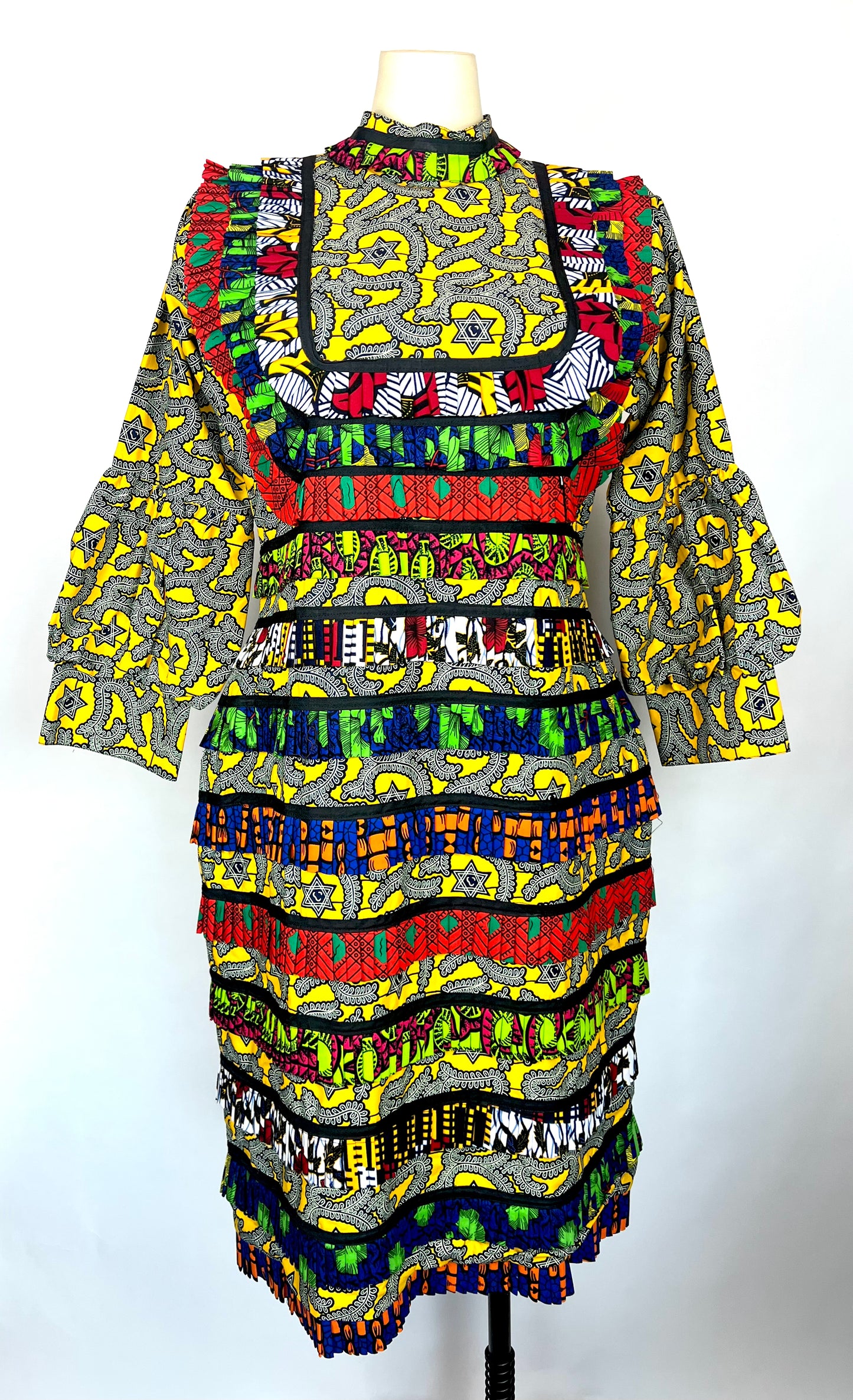 Mayen African Print Ankara Dress